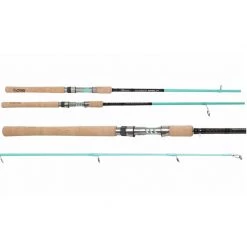 Outlet ⭐ Tsunami Carbon Shield II Spinning Rods Color Blue 👏